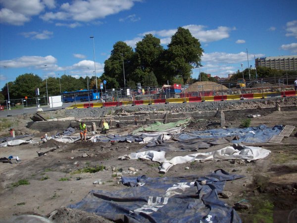 utgr�vning vid resecentrum i L�d�se