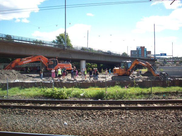 Gr�vskoporna redo att b�rja gr�va